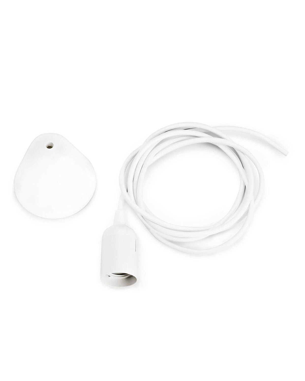 Normann Copenhagen Cord w. fitting & canopy. 2.5M for Norm Lamps
