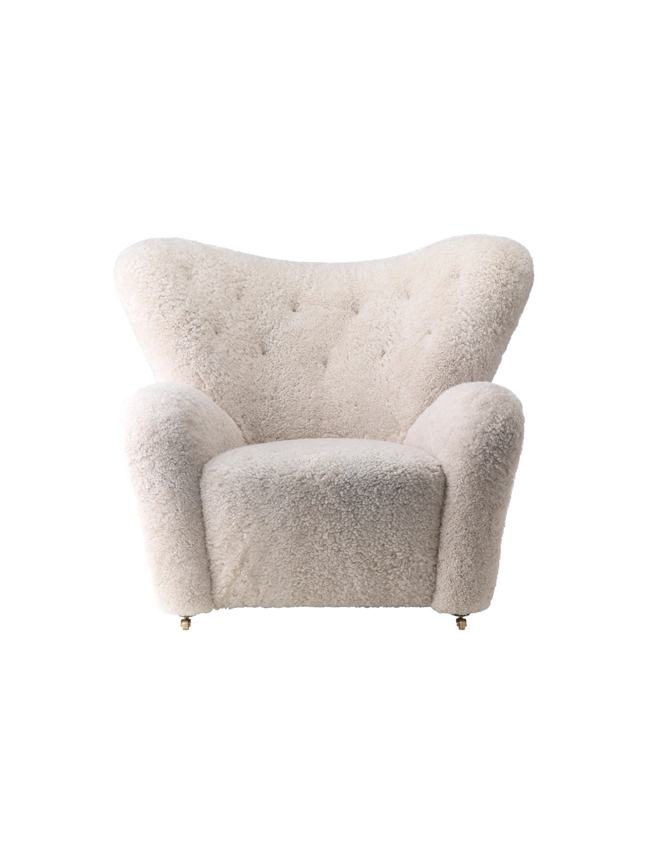Audo The Tired Man Lounge Chair, Sheepskin