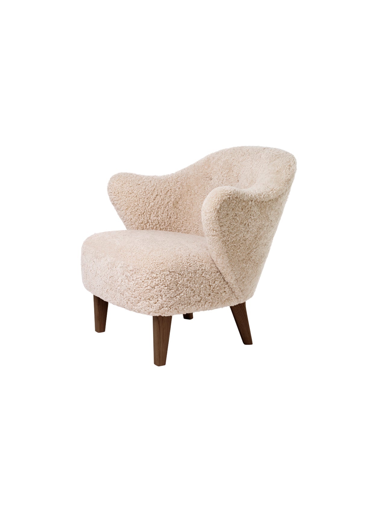 Audo Ingeborg Lounge Chair, Sheepskin