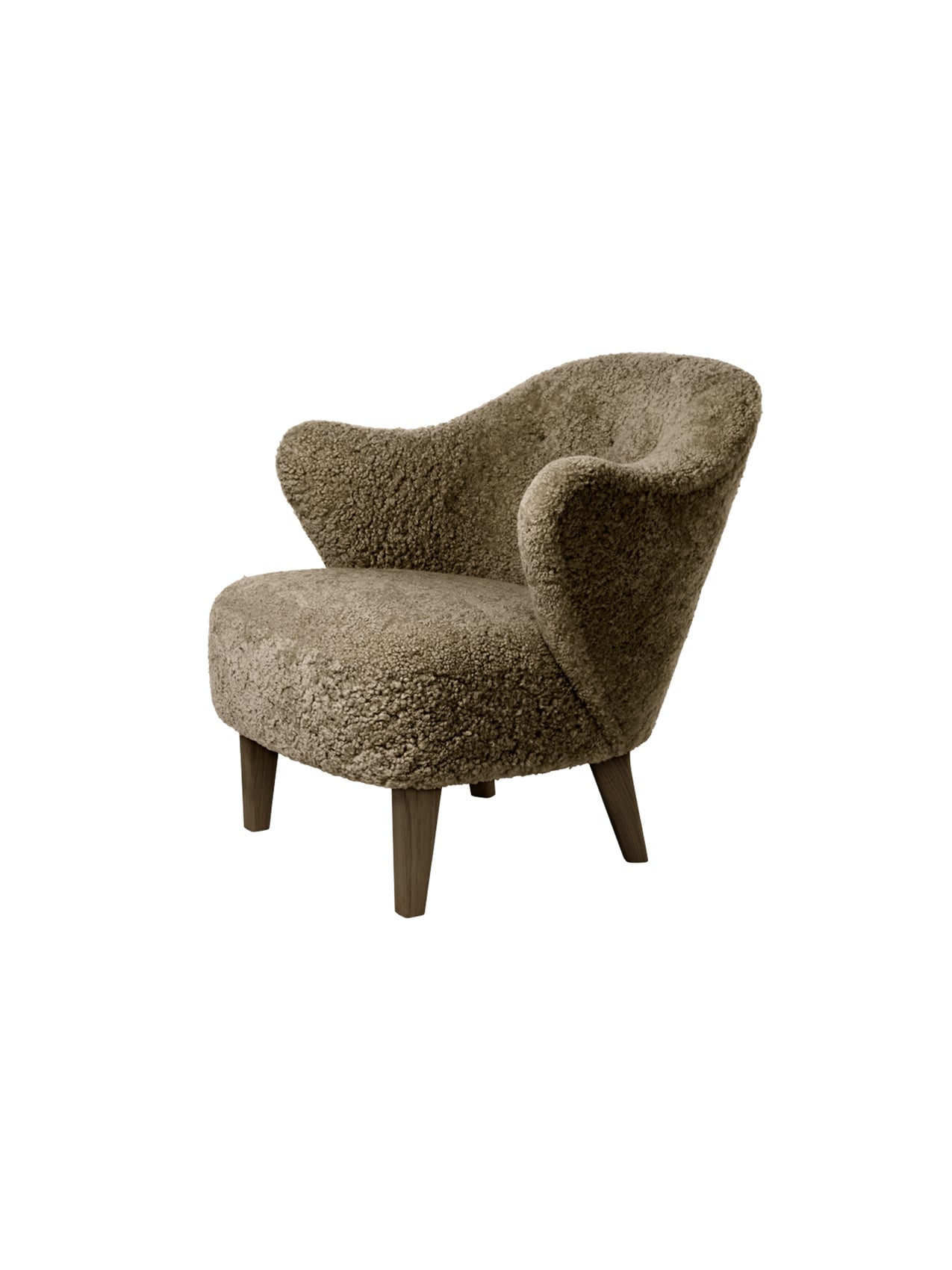 Audo Ingeborg Lounge Chair, Sheepskin