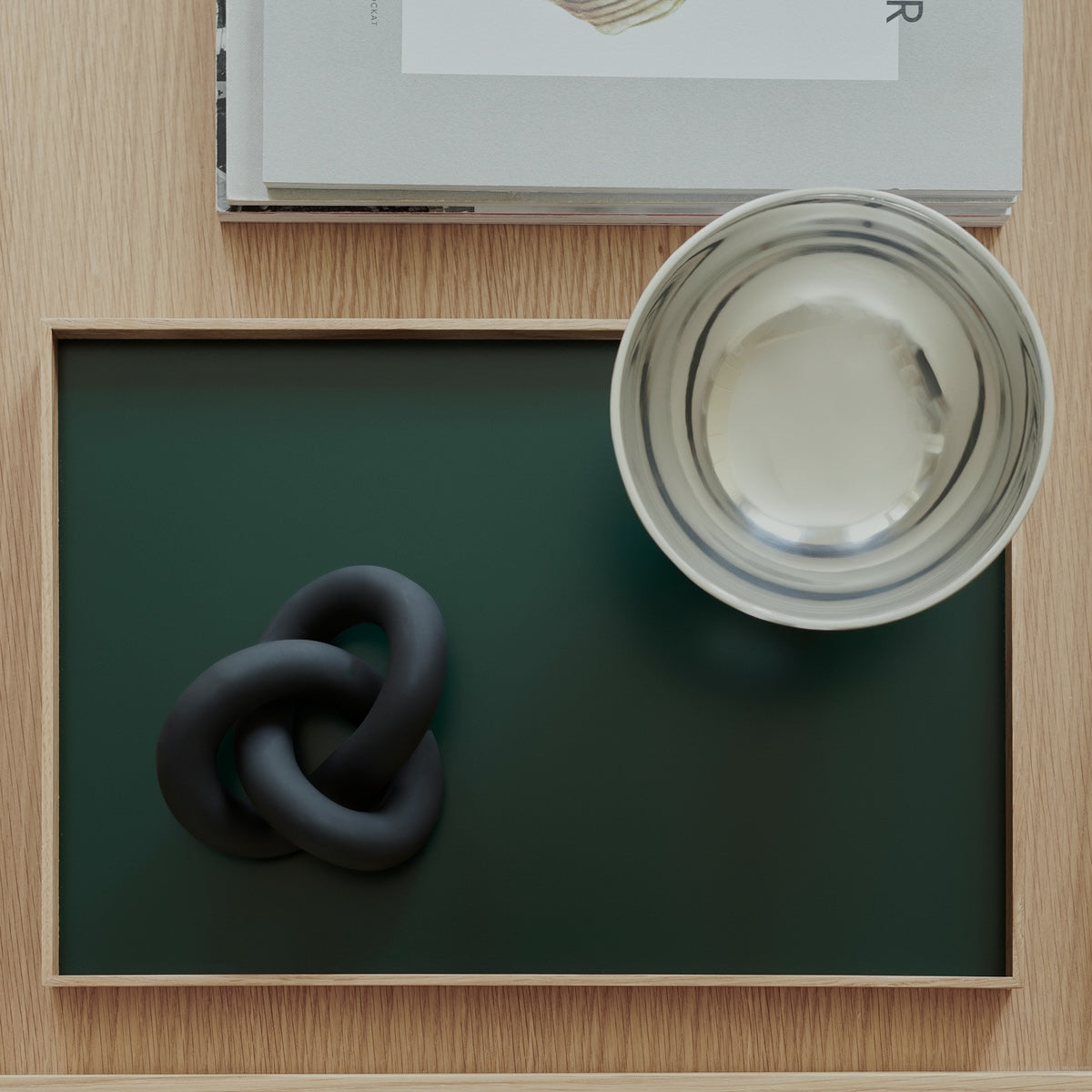 Gejst Frame tray medium, oak/green