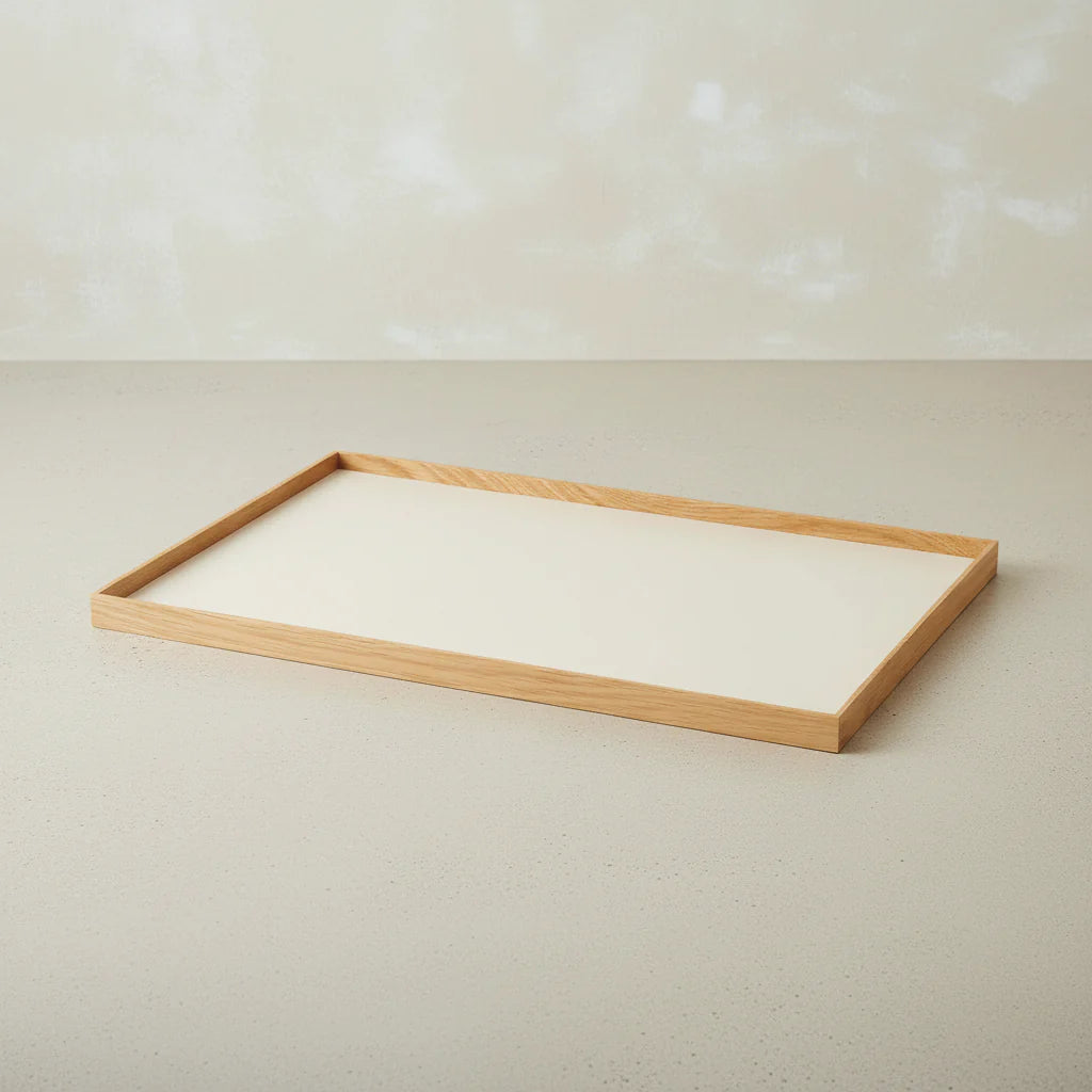 Gejst Frame tray medium, oak/beige
