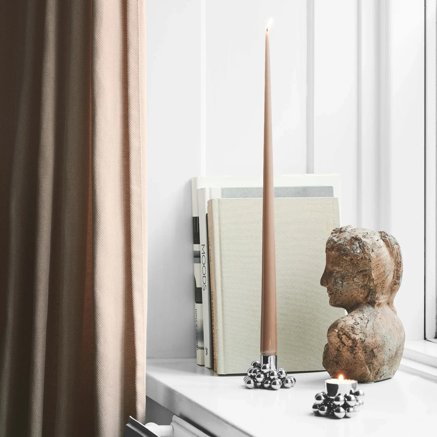 Gejst Molekyl tealight, chrome