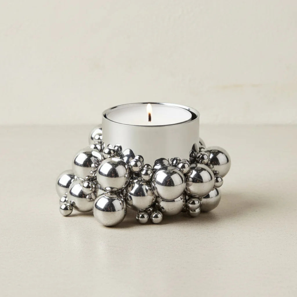 Gejst Molekyl tealight, chrome