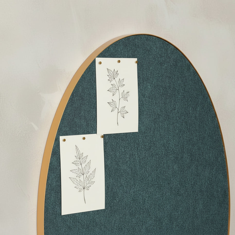 Gejst Retell pinboard - green brass