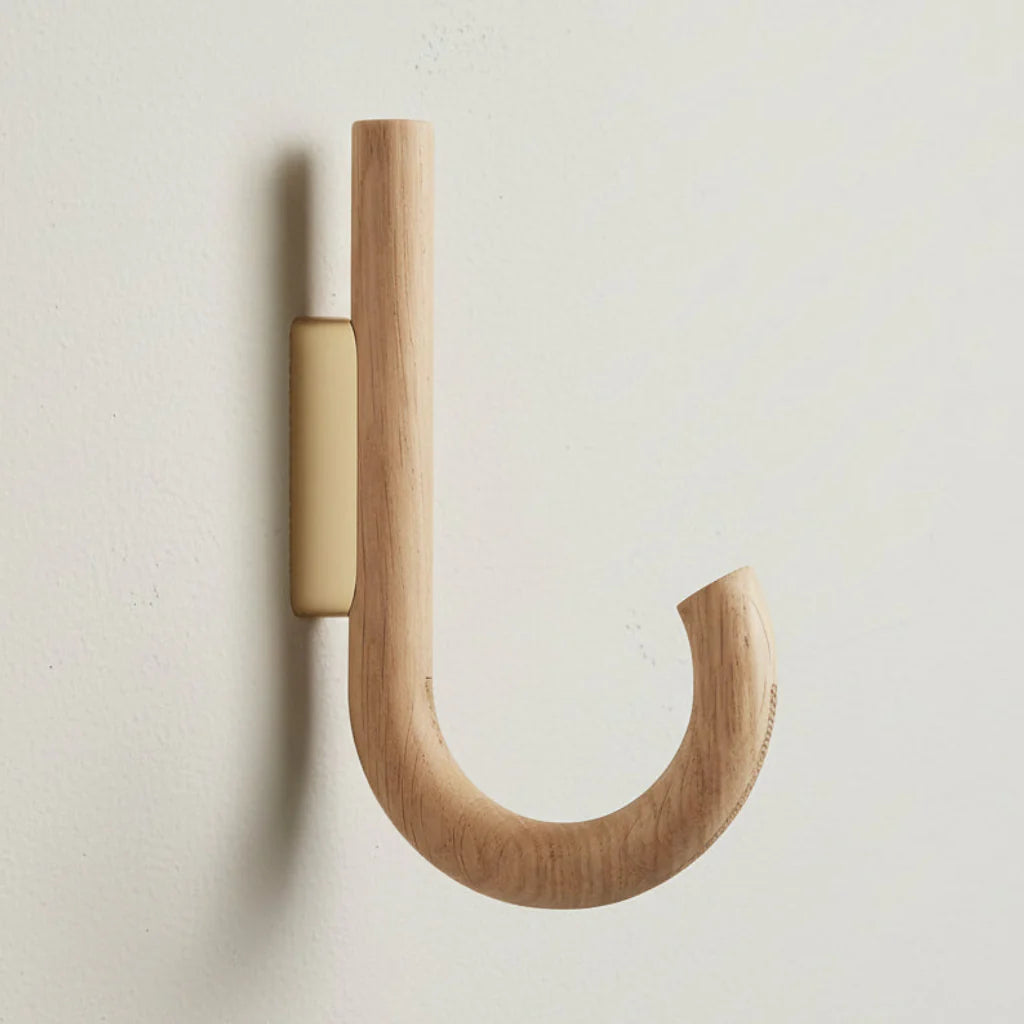 Gejst Hook Big, oak-brass