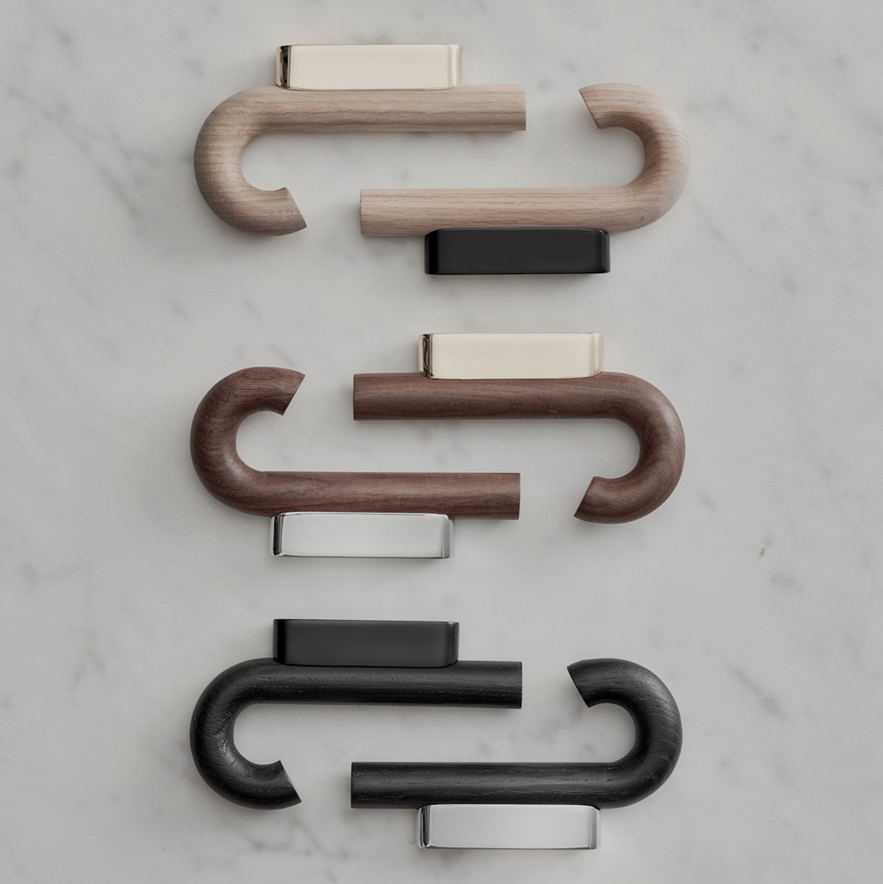Gejst Hook  Mini, oak-brass
