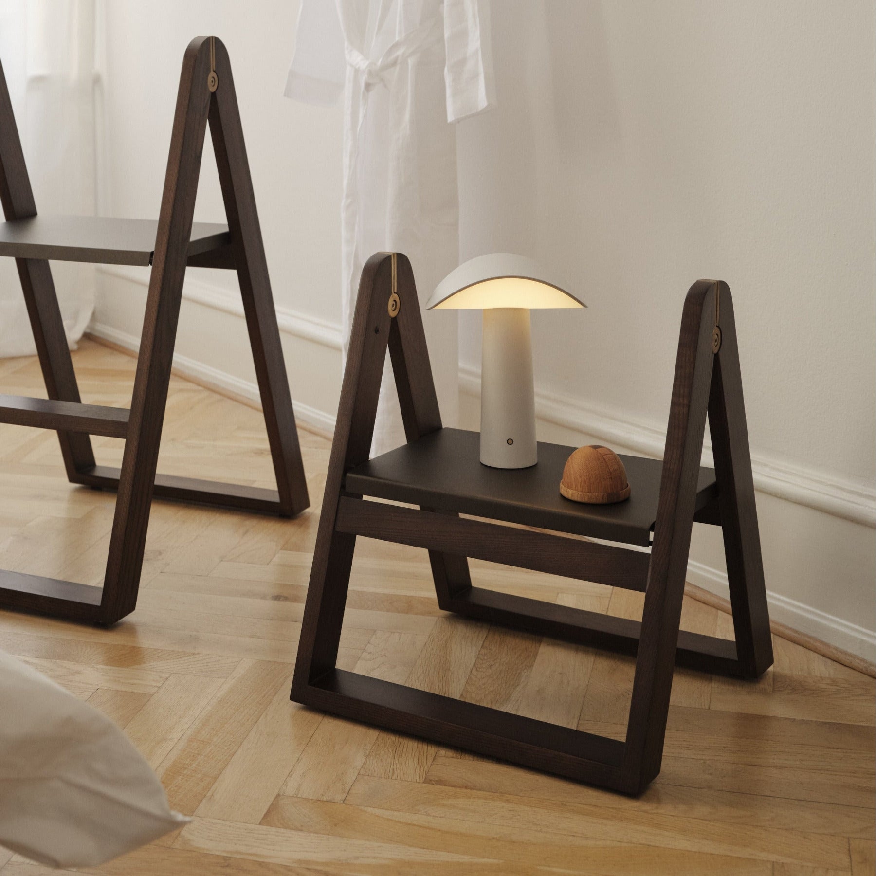 Gejst Reech Step Stool, Dark Ash