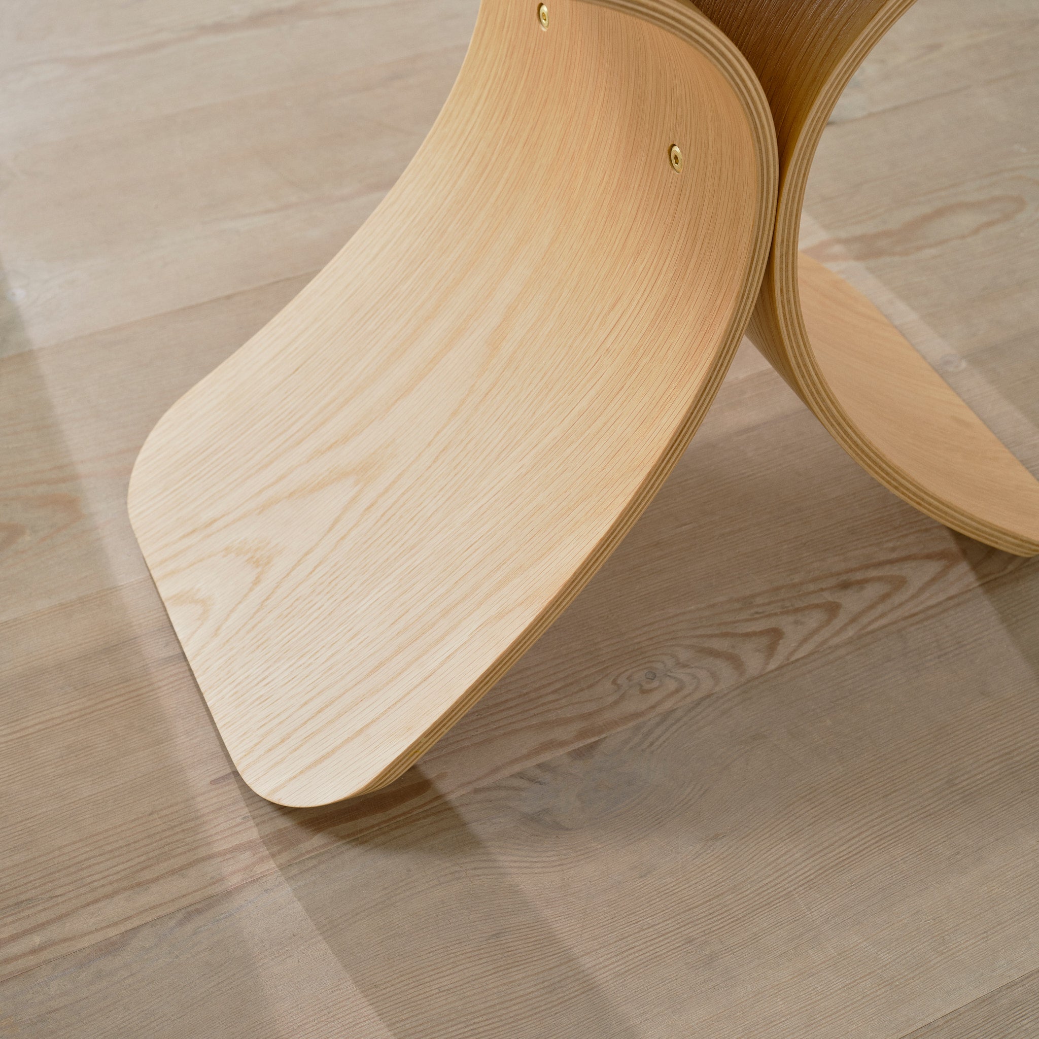Gejst Luno Stool oak/ beige textile