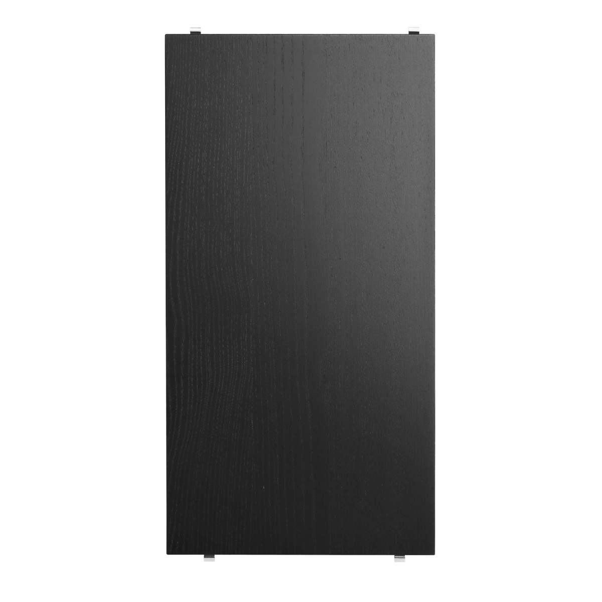Shelf w58 x d30 cm in Black stained ash by String Furniture