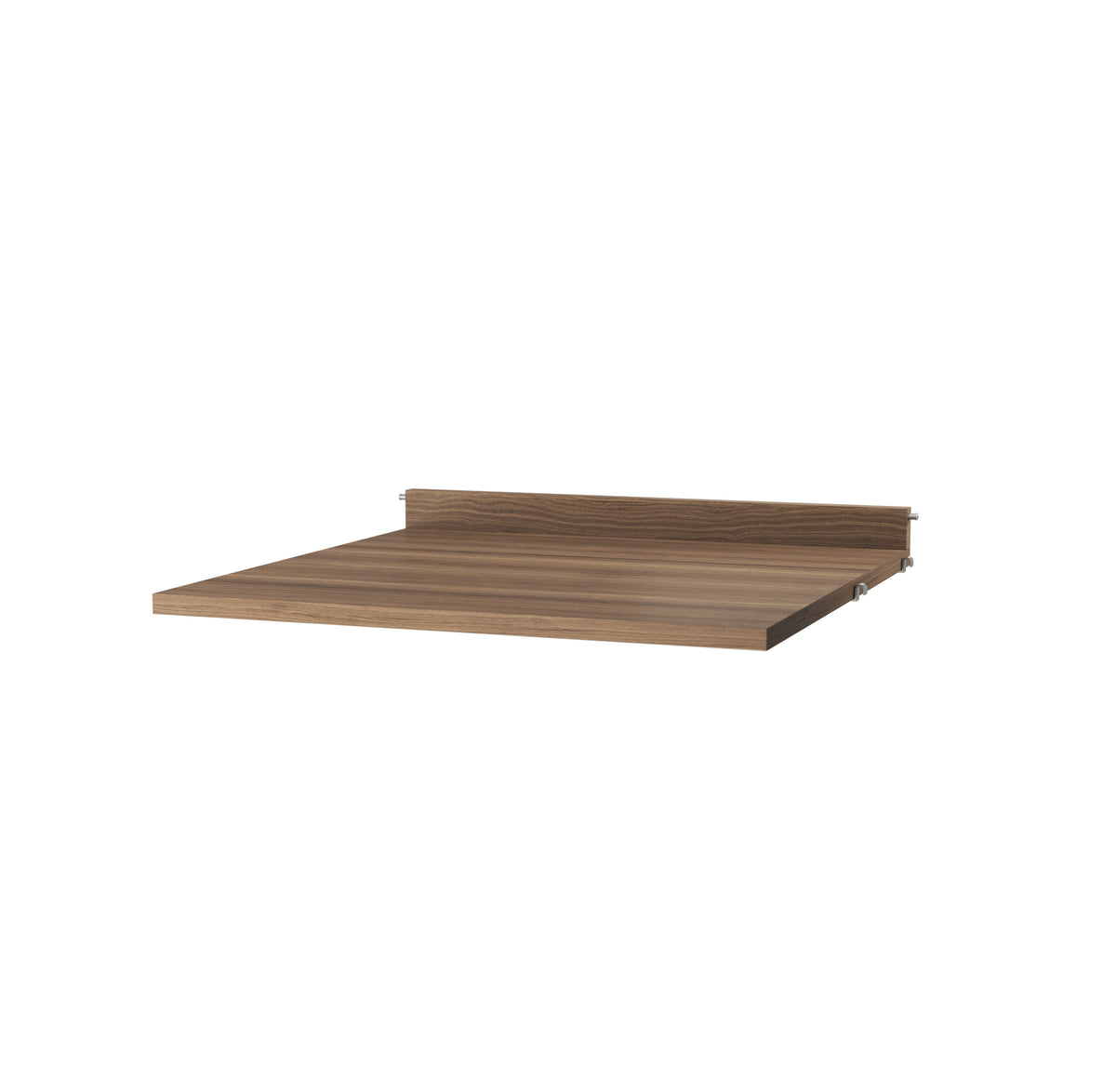 Work Desk w58 x d58 cm in Walnut by String Furniture