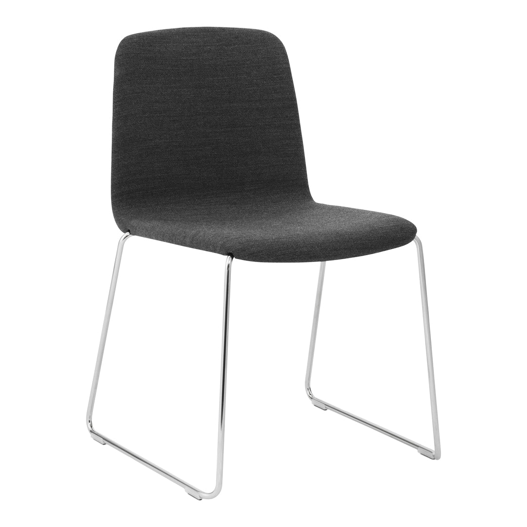 Normann Copenhagen Just Chair - Steel - Fully Upholstered - Stackable
