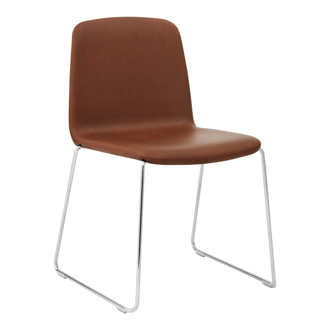 Normann Copenhagen Just Chair - Steel - Fully Upholstered - Stackable