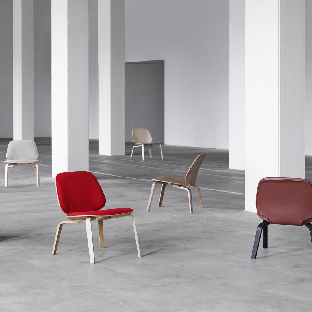Normann Copenhagen My Chair Lounge - Front Upholstered