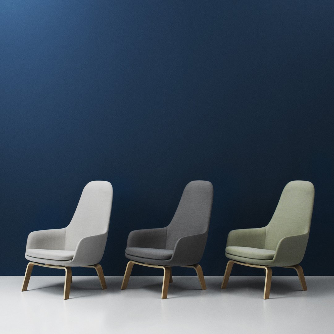 Normann Copenhagen Era Lounge Chair - High