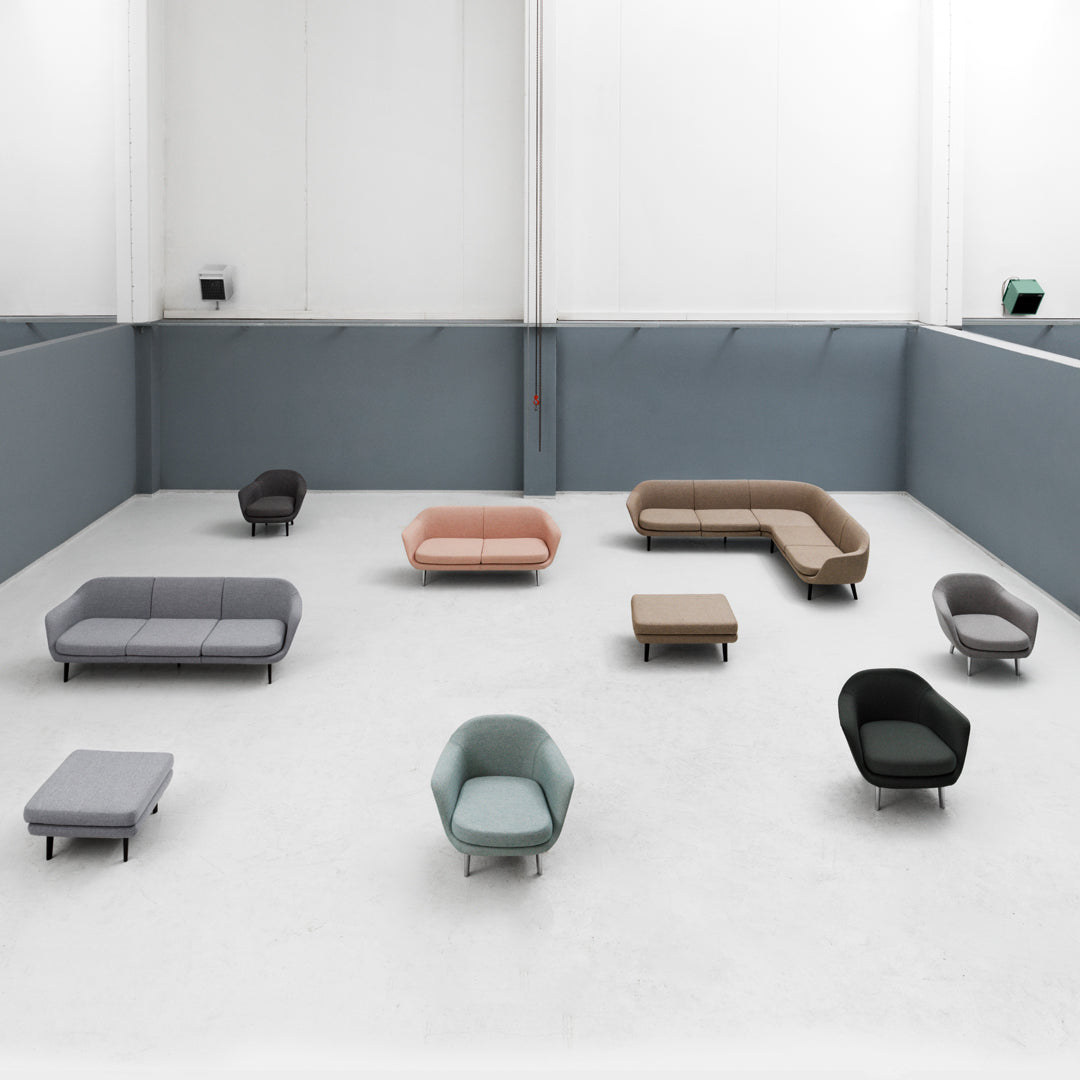 Normann Copenhagen Sum Modular Sofa - Pouf