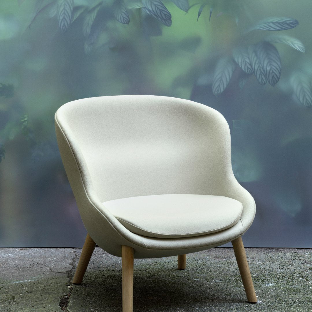 Normann Copenhagen Hyg Lounge Chair Low - 4 Legs