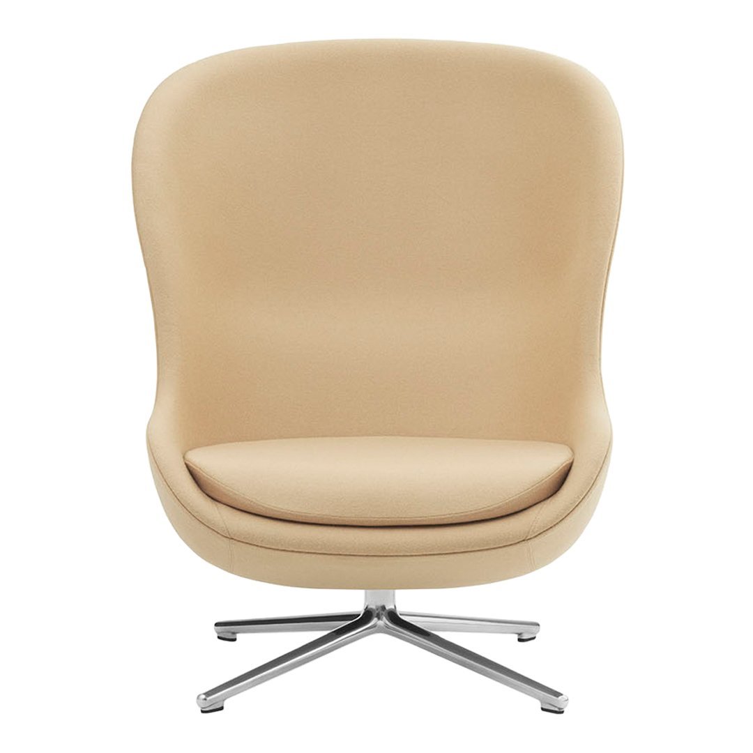 Normann Copenhagen Hyg Lounge Chair High - Swivel Base