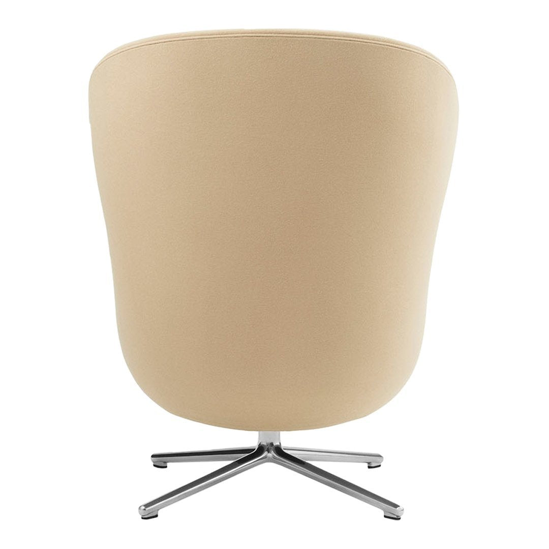 Normann Copenhagen Hyg Lounge Chair High - Swivel Base