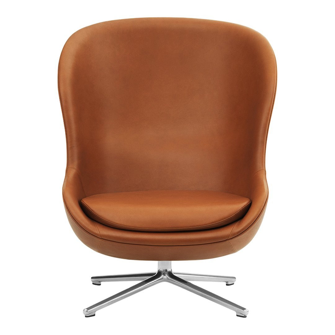 Normann Copenhagen Hyg Lounge Chair High - Swivel Base