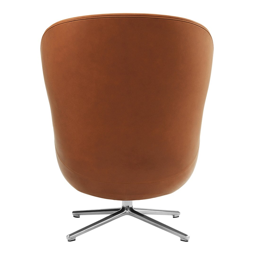 Normann Copenhagen Hyg Lounge Chair High - Swivel Base