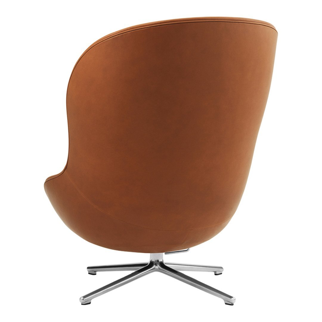 Normann Copenhagen Hyg Lounge Chair High - Swivel Base