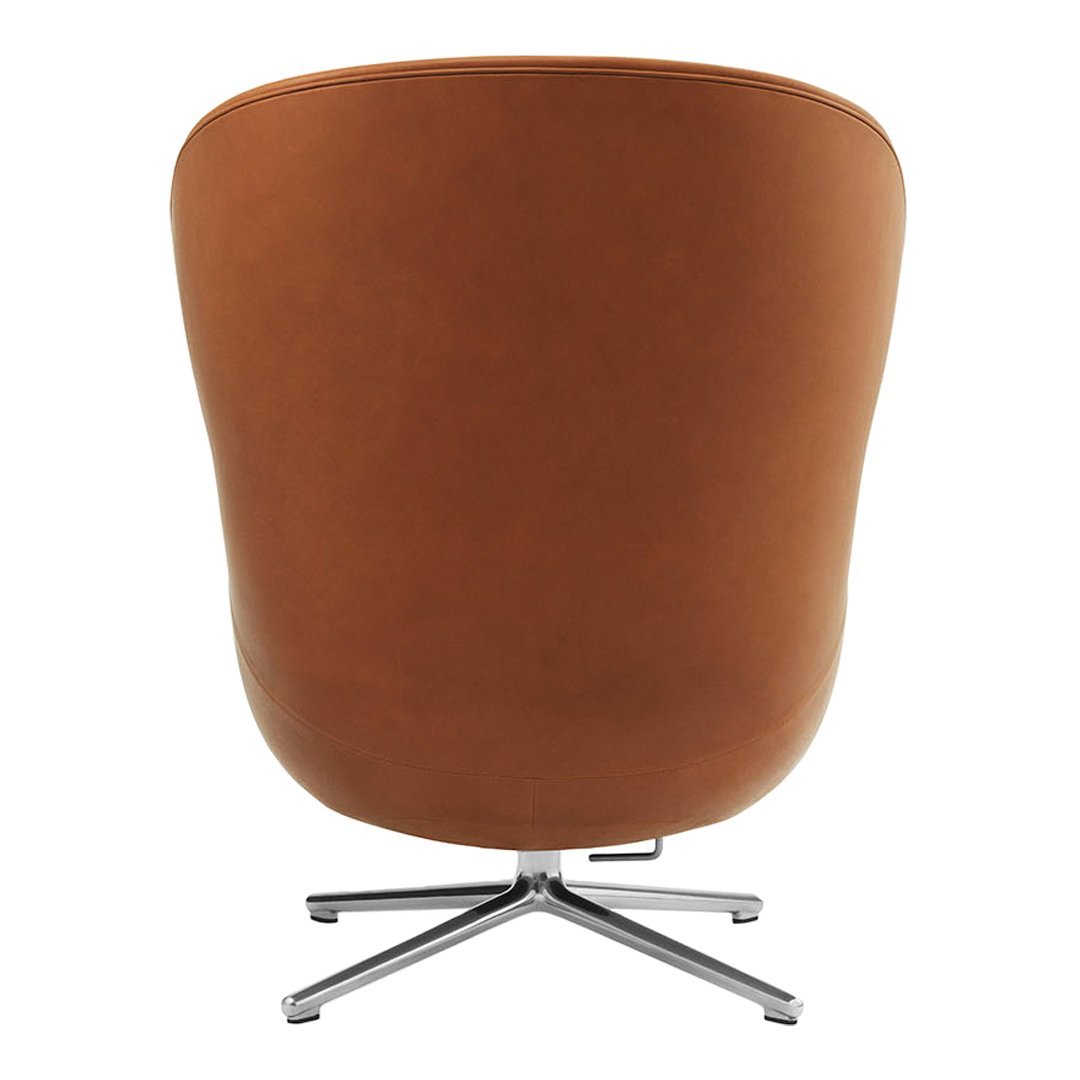 Normann Copenhagen Hyg Lounge Chair High - Swivel Base