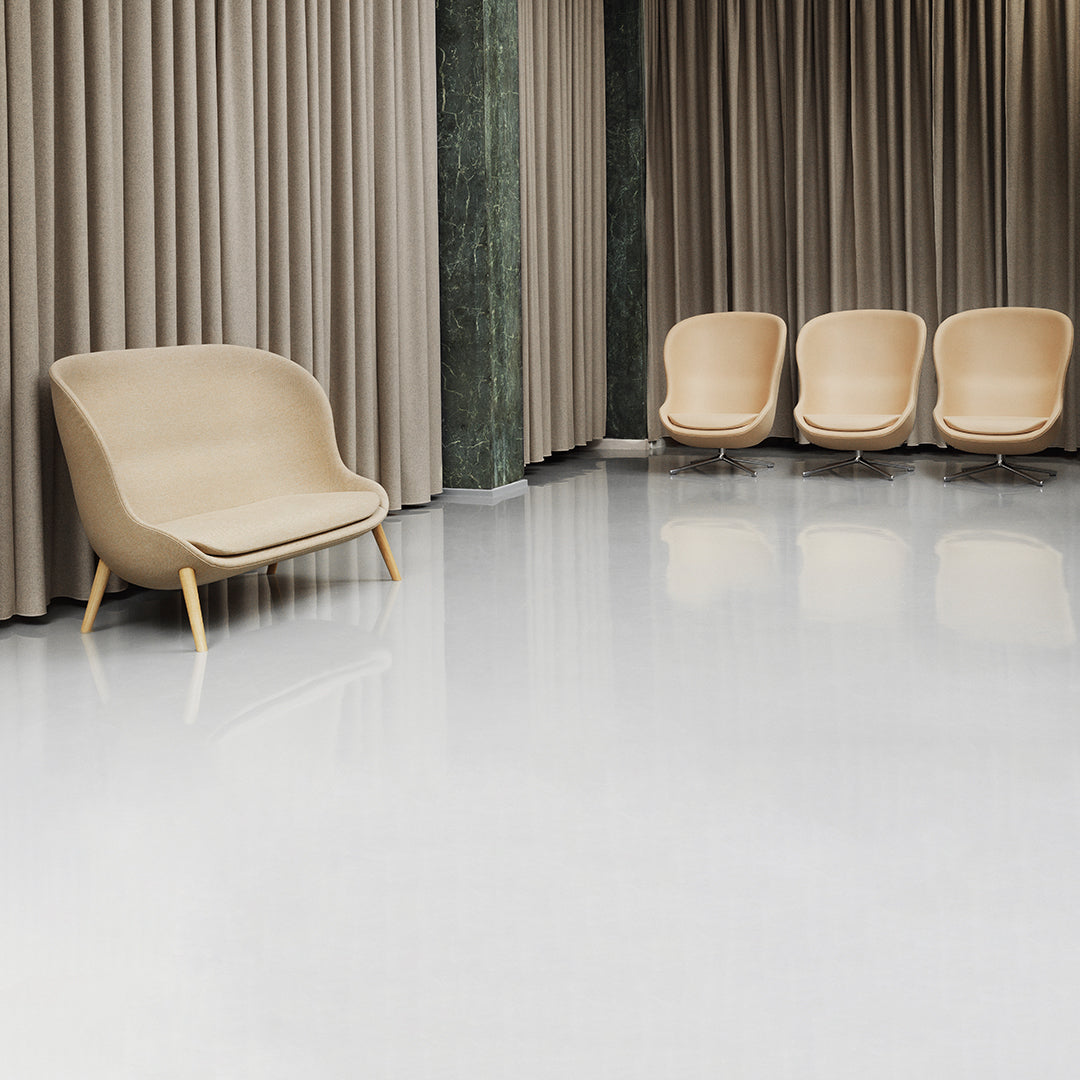 Normann Copenhagen Hyg Lounge Chair High - Swivel Base