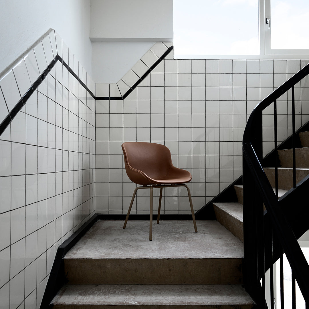 Normann Copenhagen Hyg Side Chair - Steel 4-Leg, Upholstered