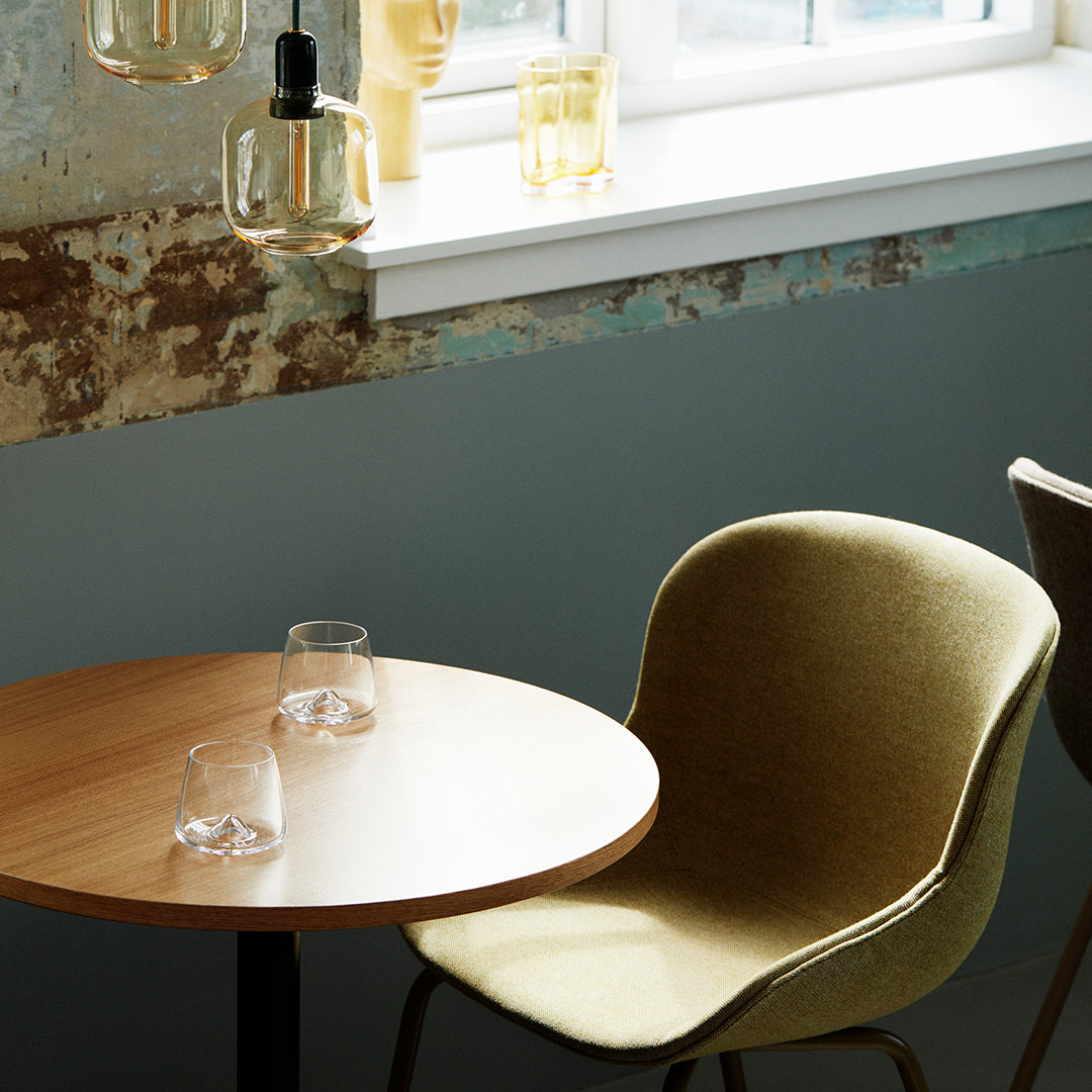 Normann Copenhagen Hyg Side Chair - Steel 4-Leg, Upholstered