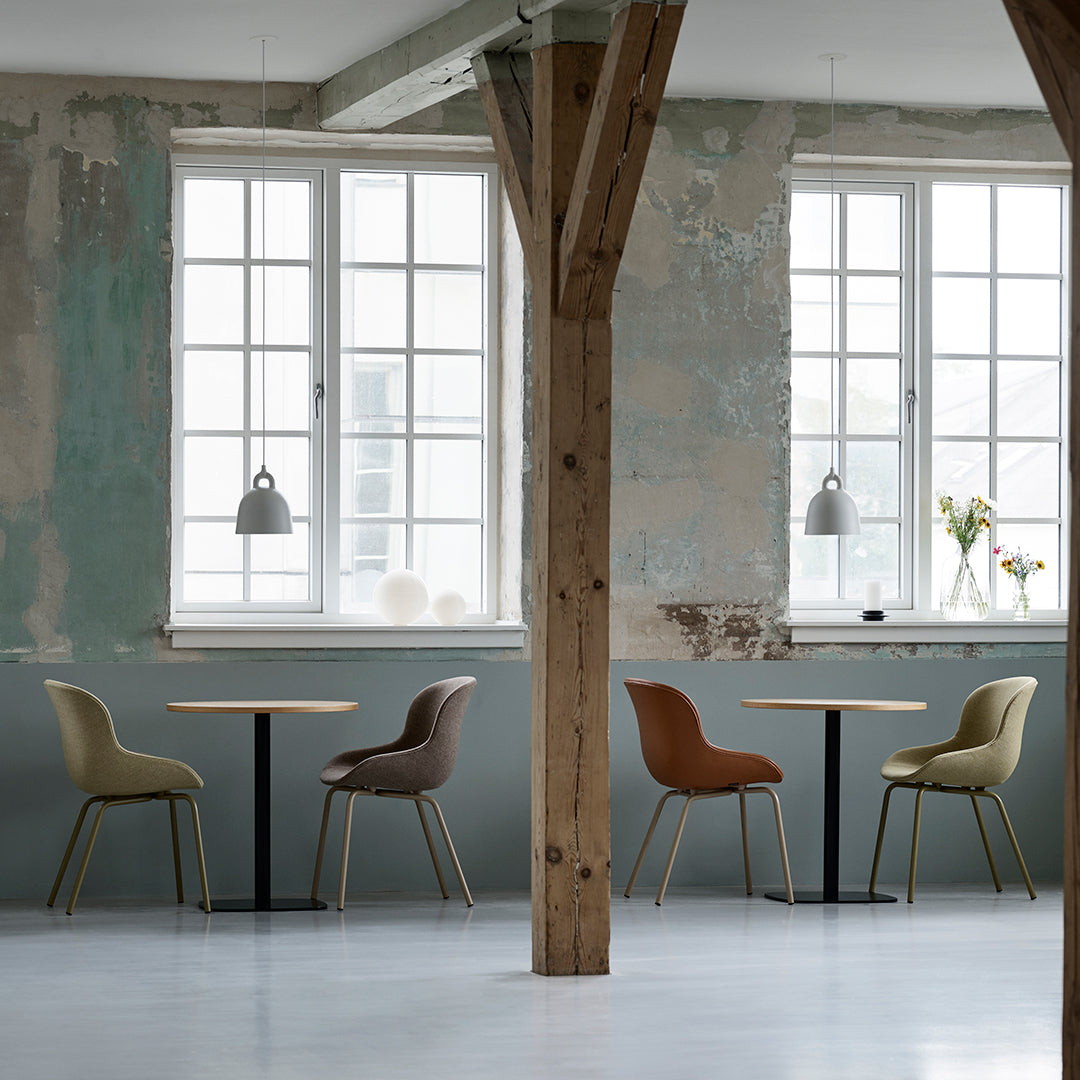 Normann Copenhagen Hyg Side Chair - Steel 4-Leg, Upholstered
