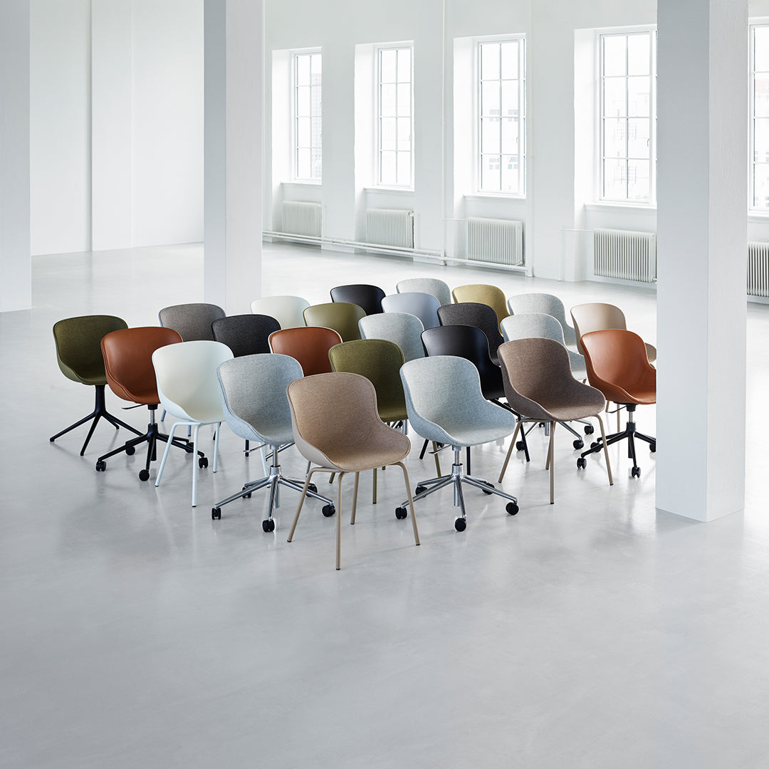 Normann Copenhagen Hyg Side Chair - Steel 4-Leg, Upholstered