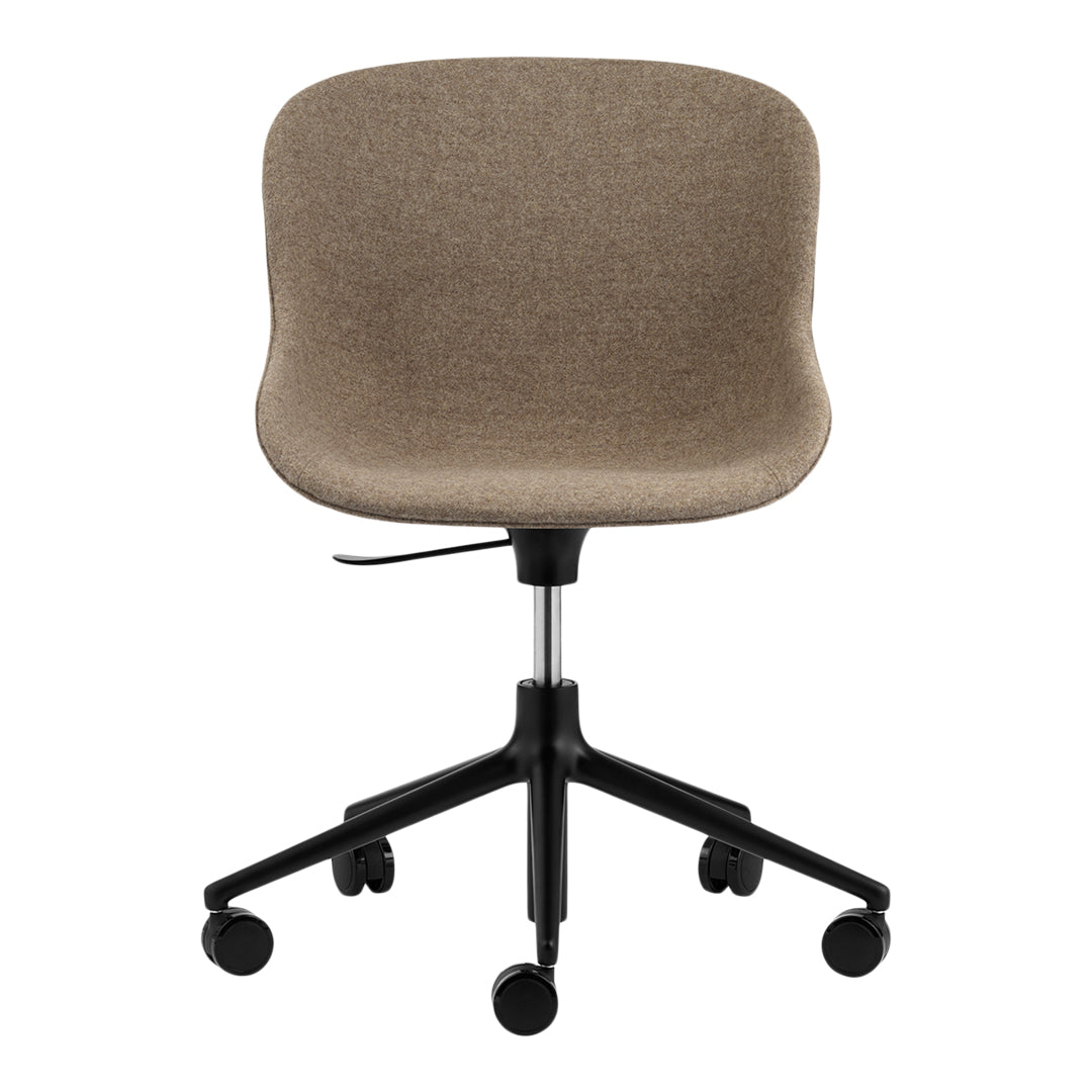 Normann Copenhagen Hyg Chair - 5-Star Base w/ Gas Lift, Upholstered