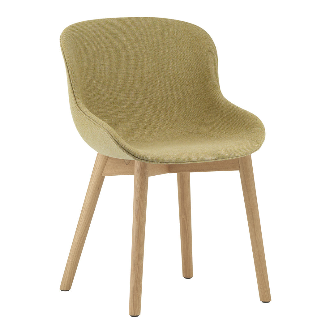 Normann Copenhagen Hyg Side Chair - Wood Base, Fully Upholstered