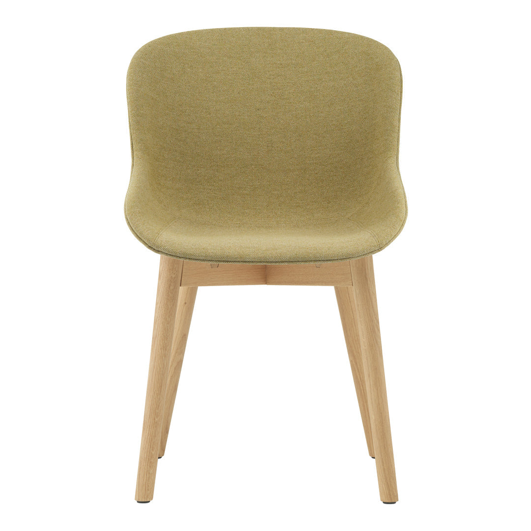 Normann Copenhagen Hyg Side Chair - Wood Base, Fully Upholstered