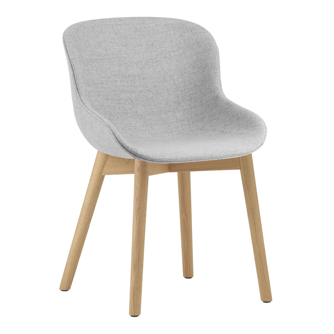 Normann Copenhagen Hyg Side Chair - Wood Base, Fully Upholstered