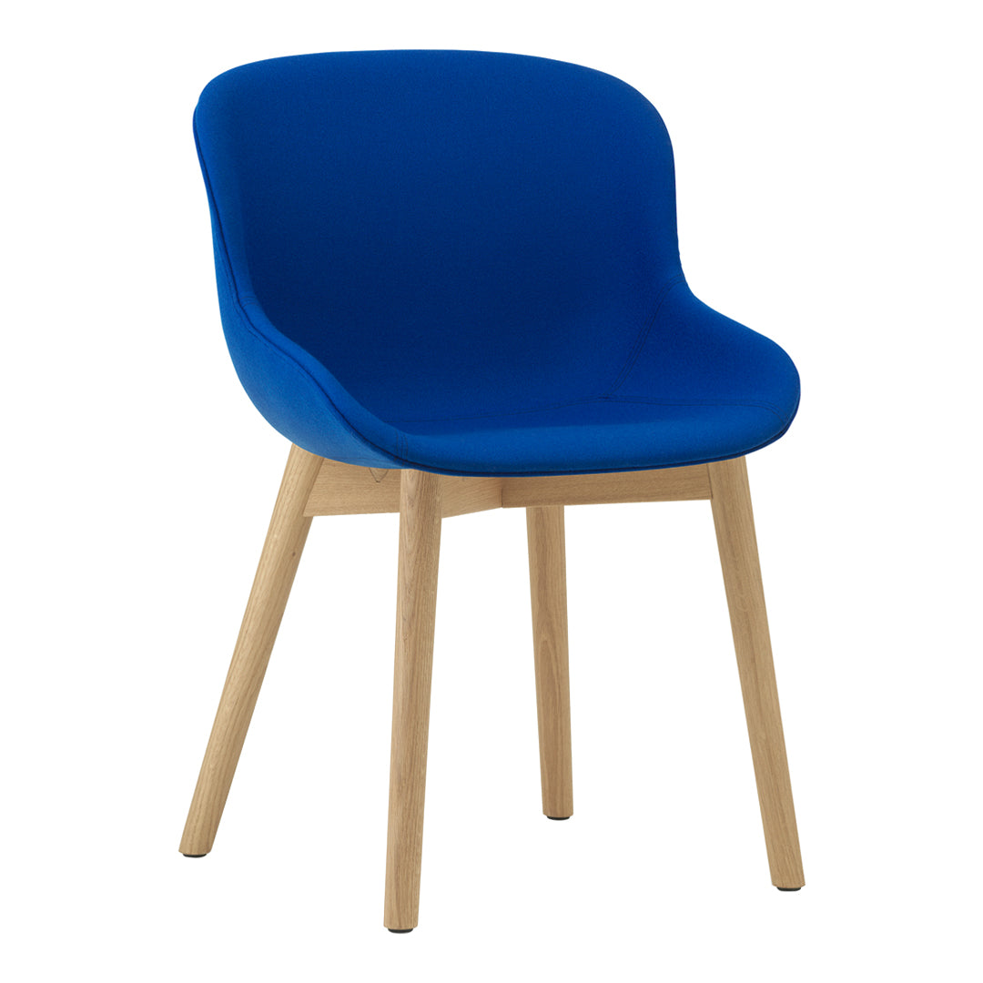 Normann Copenhagen Hyg Side Chair - Wood Base, Fully Upholstered