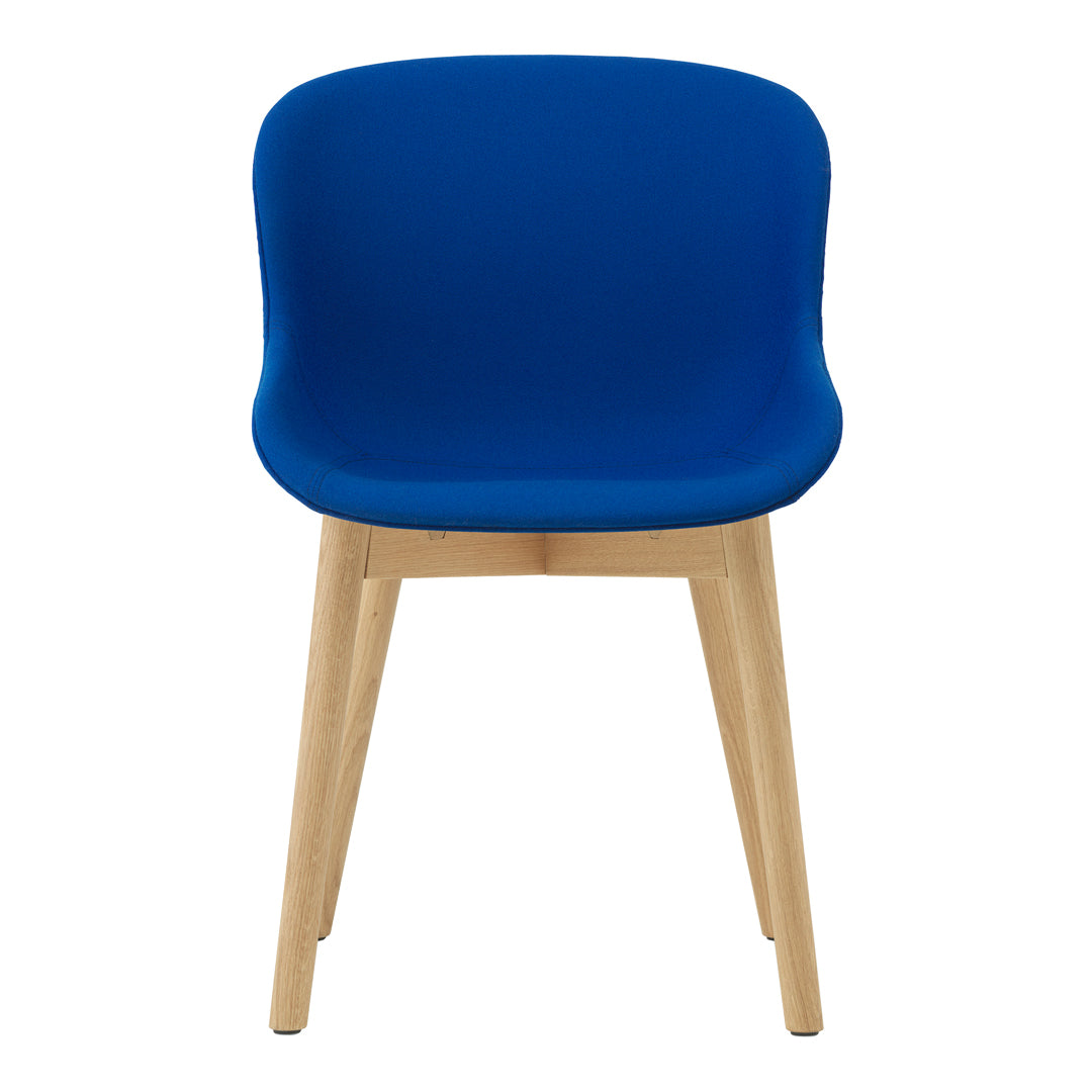 Normann Copenhagen Hyg Side Chair - Wood Base, Fully Upholstered