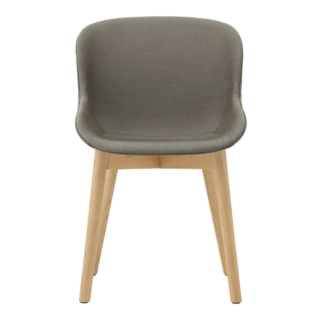 Normann Copenhagen Hyg Side Chair - Wood Base, Fully Upholstered
