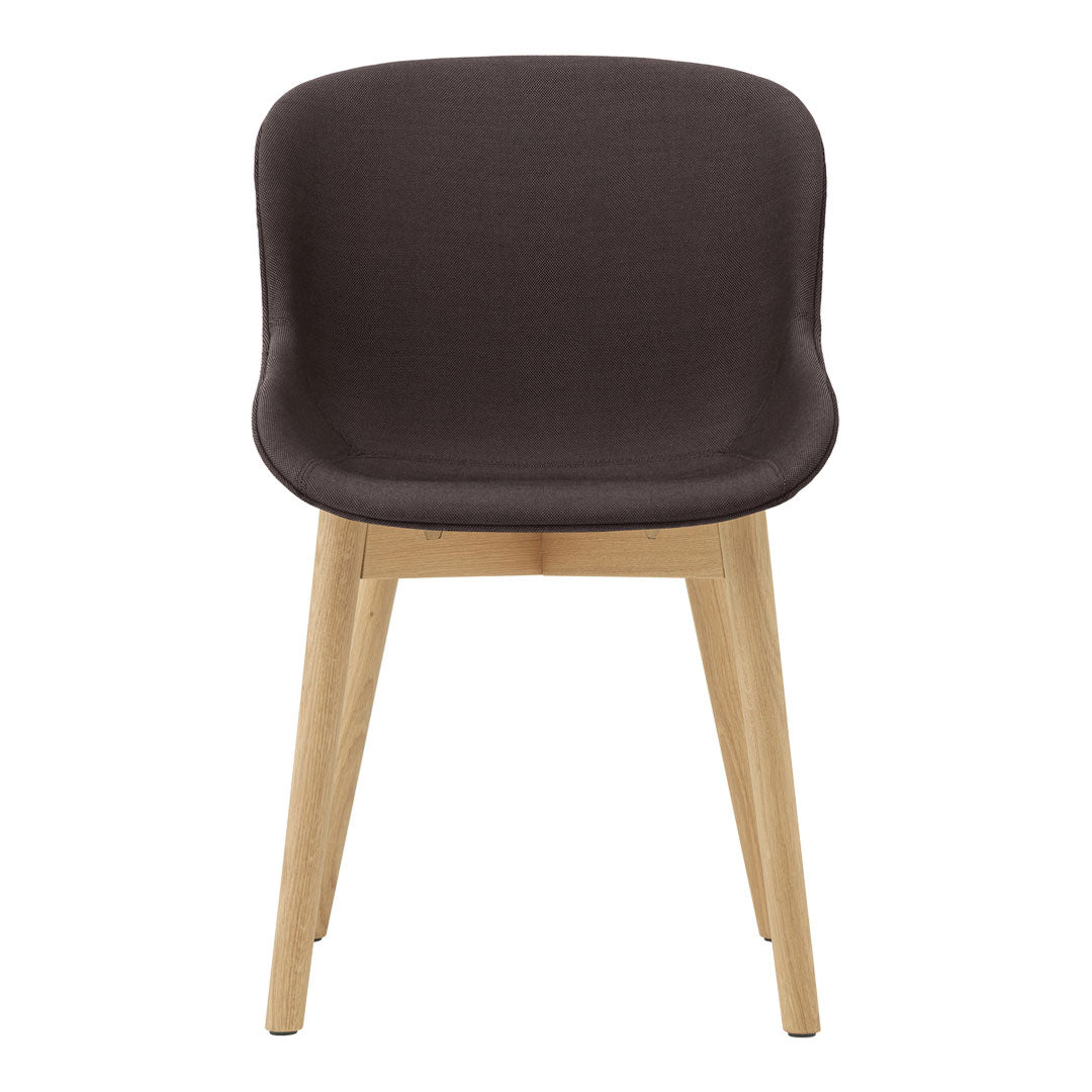 Normann Copenhagen Hyg Side Chair - Wood Base, Fully Upholstered
