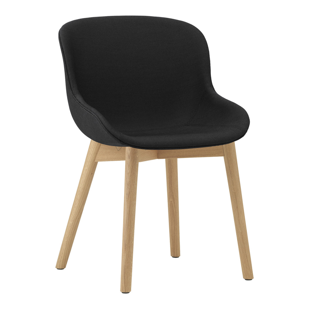 Normann Copenhagen Hyg Side Chair - Wood Base, Fully Upholstered