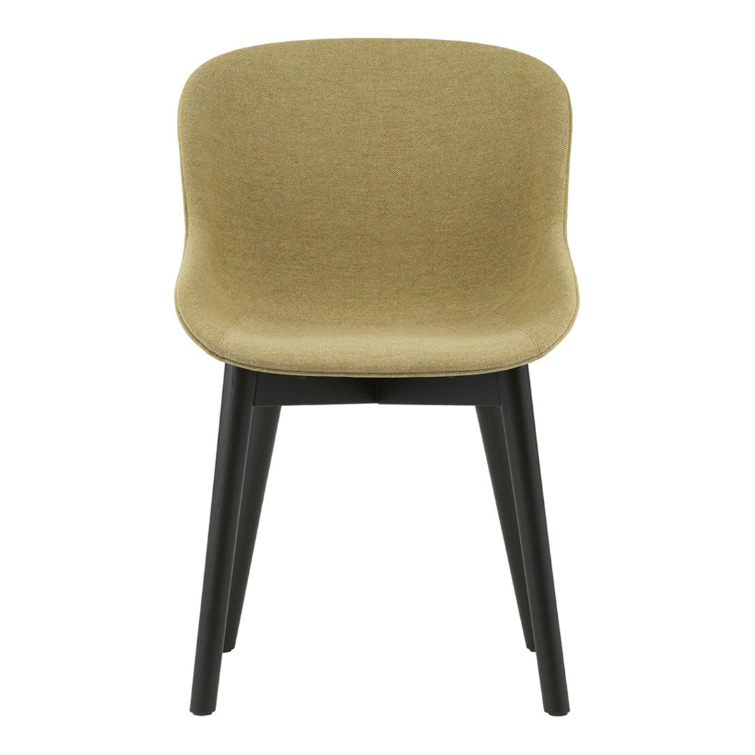 Normann Copenhagen Hyg Side Chair - Wood Base, Fully Upholstered