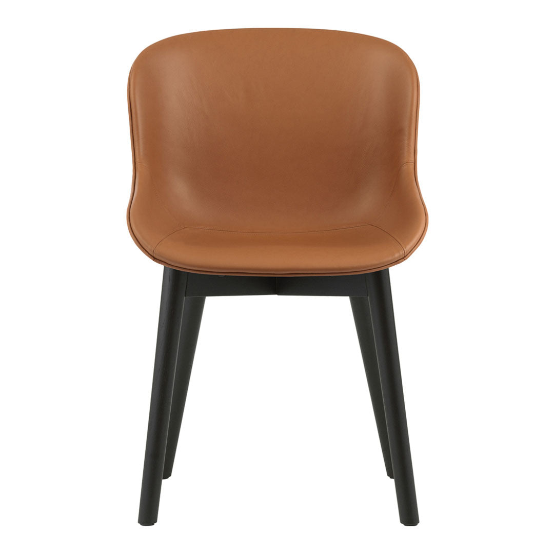 Normann Copenhagen Hyg Side Chair - Wood Base, Fully Upholstered