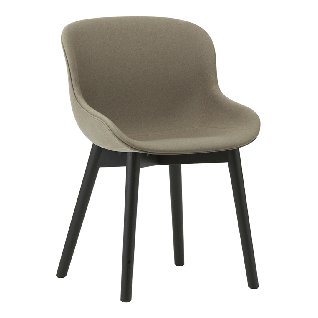Normann Copenhagen Hyg Side Chair - Wood Base, Fully Upholstered