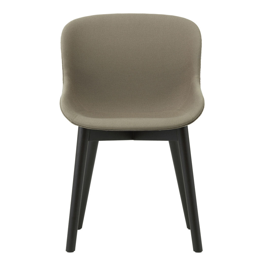 Normann Copenhagen Hyg Side Chair - Wood Base, Fully Upholstered