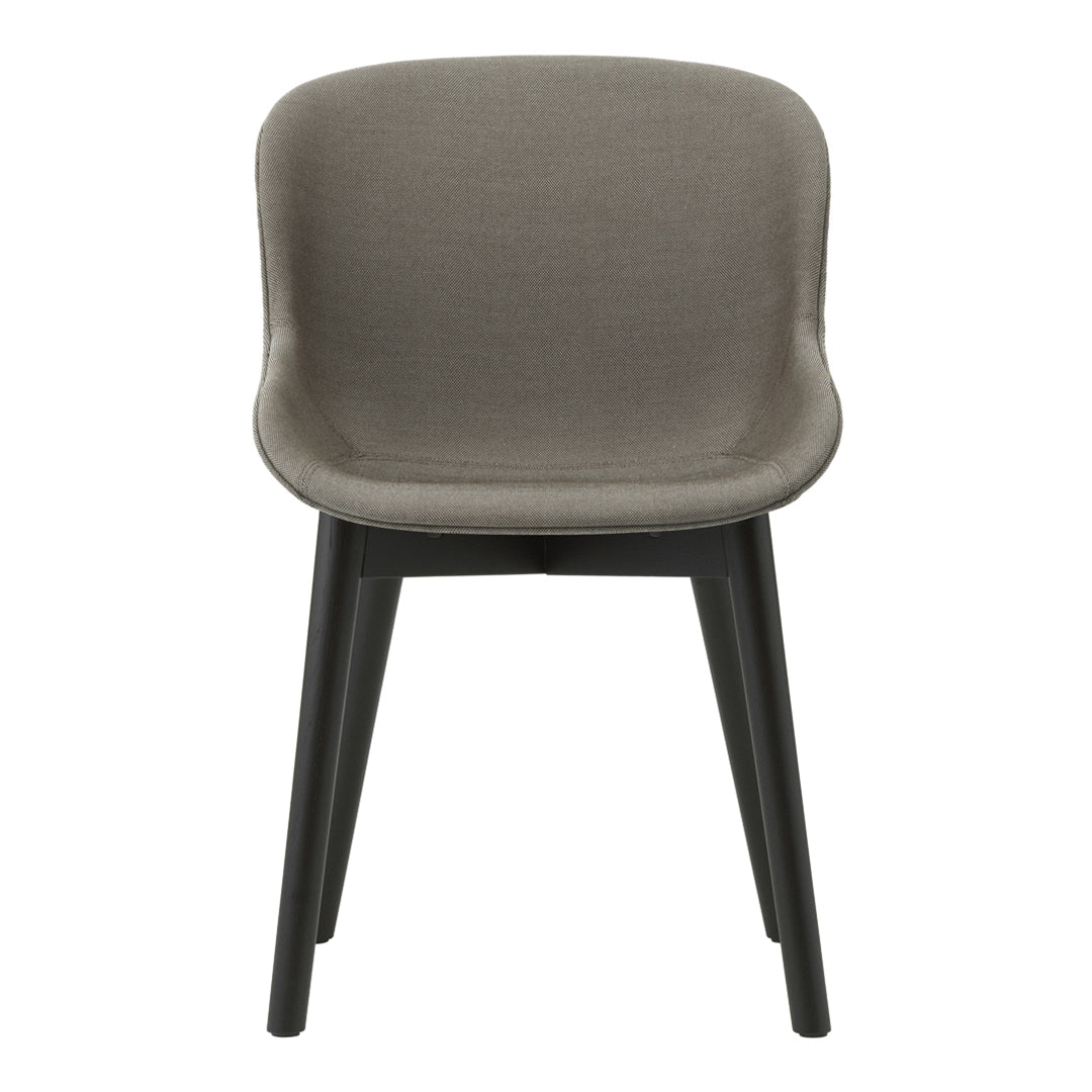 Normann Copenhagen Hyg Side Chair - Wood Base, Fully Upholstered
