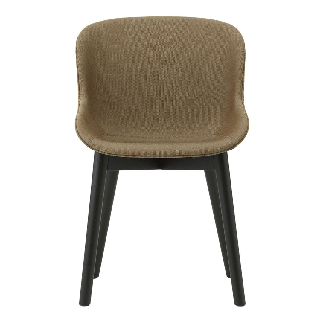 Normann Copenhagen Hyg Side Chair - Wood Base, Fully Upholstered
