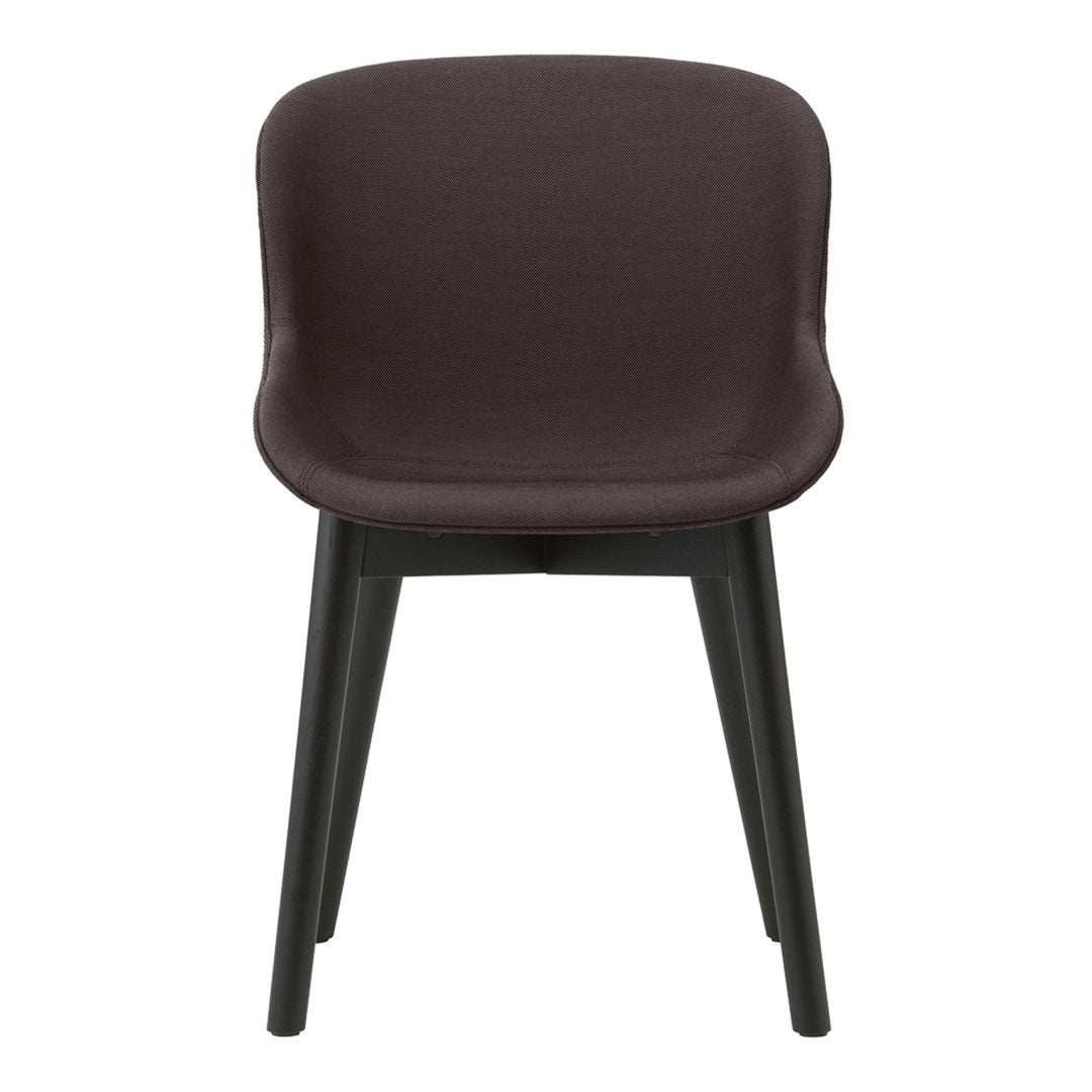 Normann Copenhagen Hyg Side Chair - Wood Base, Fully Upholstered