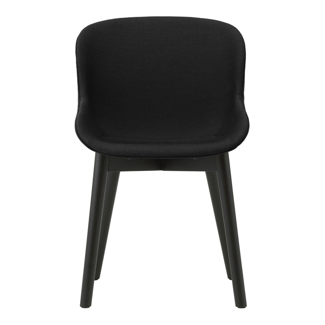 Normann Copenhagen Hyg Side Chair - Wood Base, Fully Upholstered
