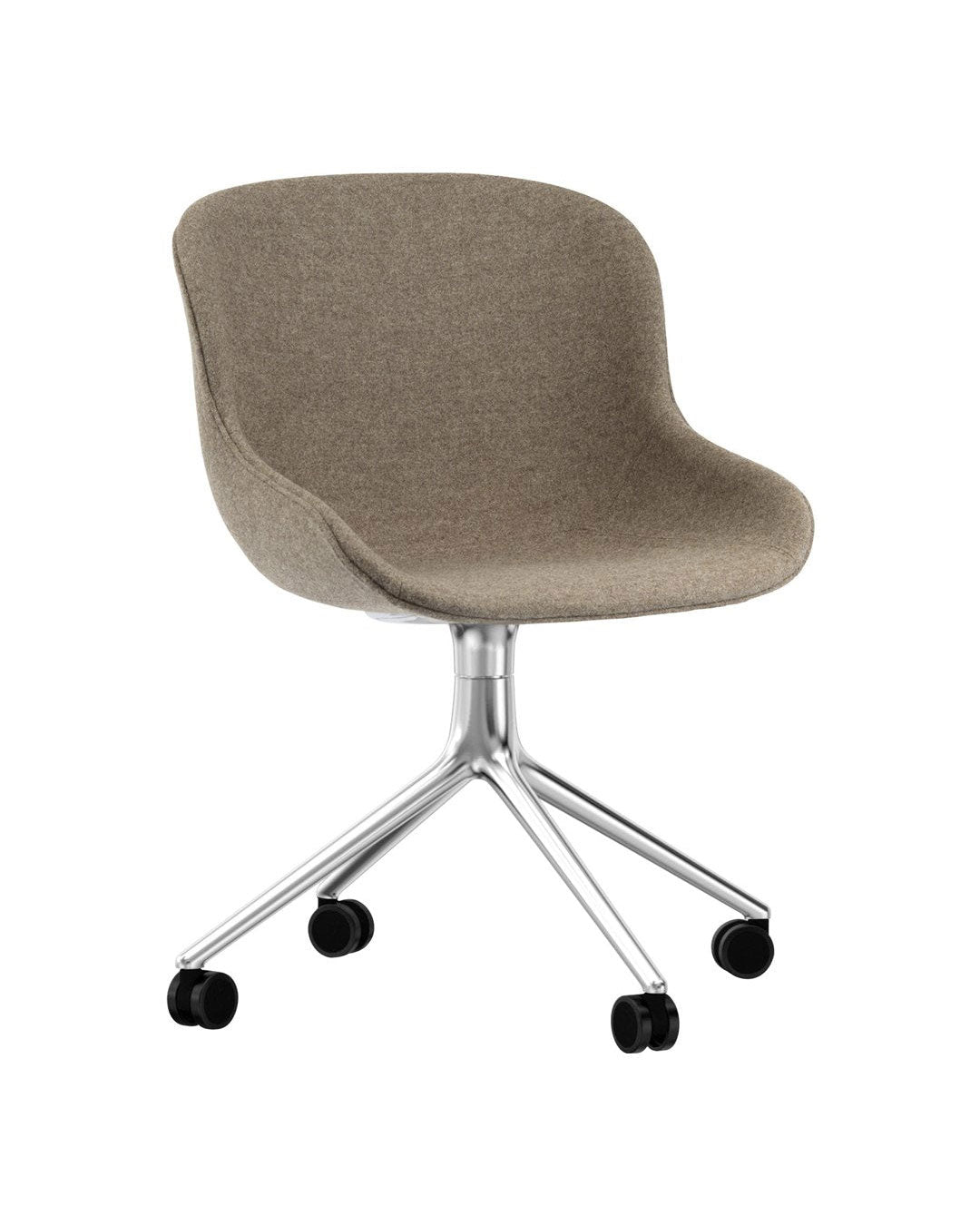Normann Copenhagen Hyg Chair - 4 Star Swivel Base, Fully Upholstered